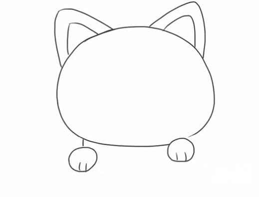 招财猫简笔画的画法步骤教程 可爱的招财猫简笔画怎么画