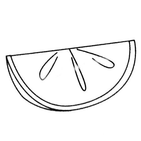 橘子简笔画大全及画法步骤