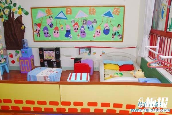 幼儿园生日快乐主题墙设计图片