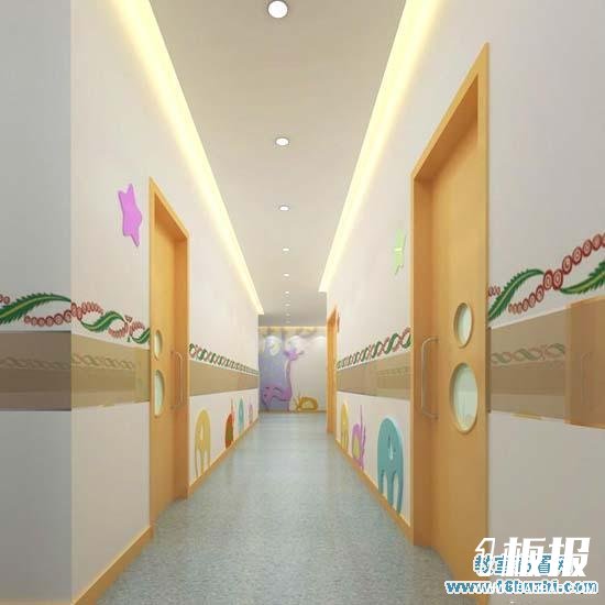 幼儿园楼道装修设计图