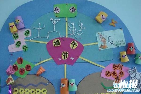 幼儿园端午节教室环境布置