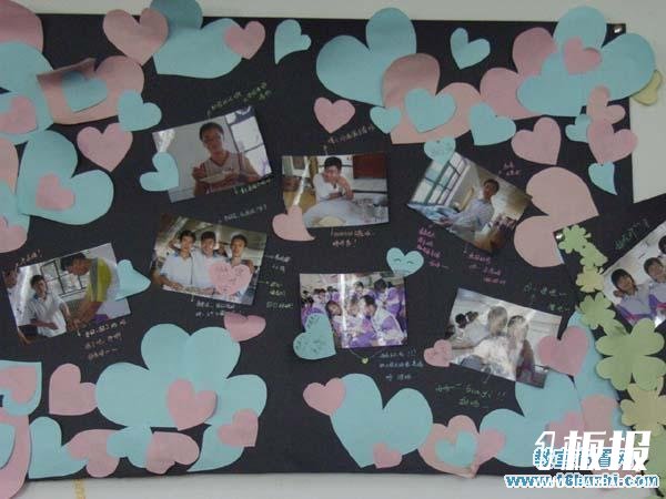 高二班级同学风采照片墙设计