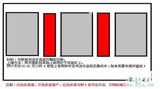 教室布置方案：墙面装饰