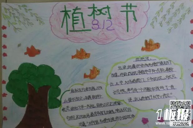 关于植树节手抄报内容-植树节3.12