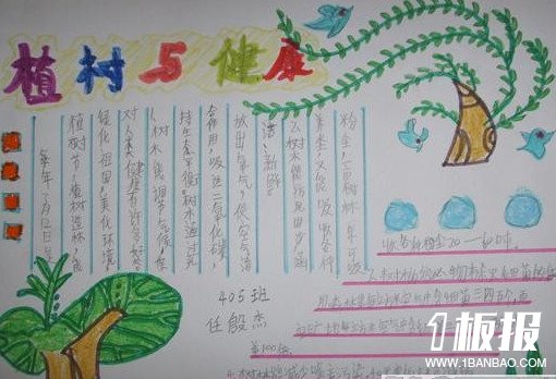 植树节的手抄报怎么写-植树造林