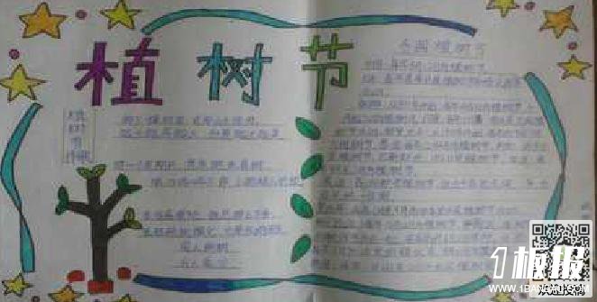 植树节的手抄报简单又漂亮-爱林护林
