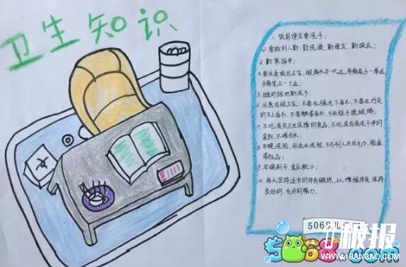 卫生知识-小学生健康主题手抄报