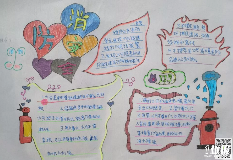 消防手抄报内容-消防安全