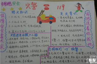 消防安全手抄报-防火知识