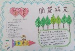 地震知识-防震减灾手抄报