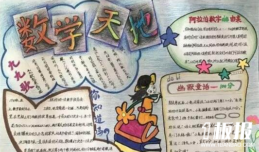 初中数学手抄报-数学天地