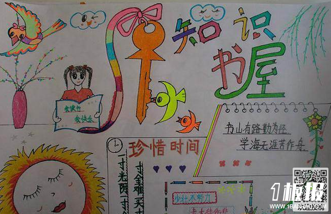 初中读书手抄报图片-知识书屋