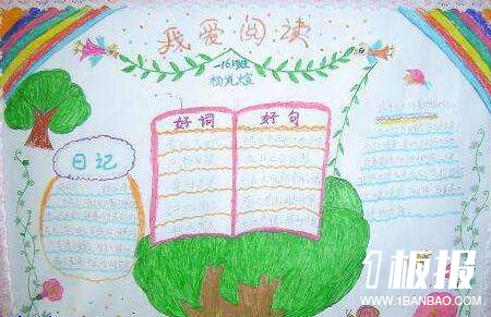 初中读书手抄报内容资料-我爱阅读