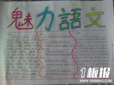 初中语文手抄报-魅力语文