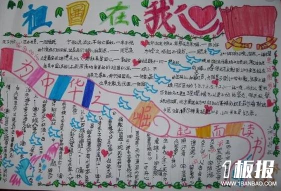 爱国初中手抄报简单又漂亮-爱国主义精神