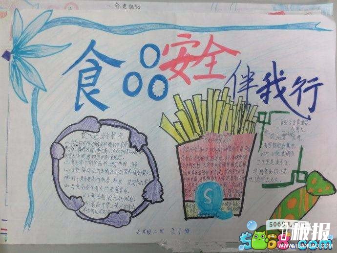 食品安全伴我行手抄报内容