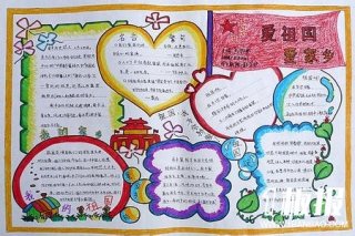 爱国初中手抄报图片-何为爱国
