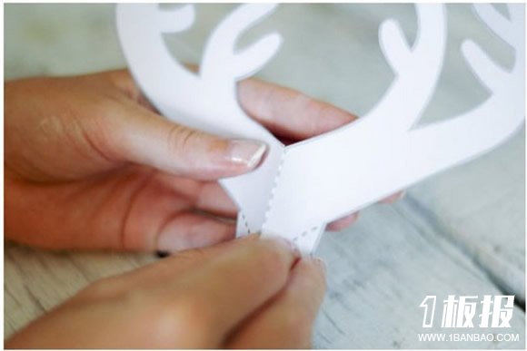 立体圣诞麋鹿贺卡手工制作