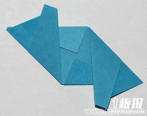 立体折纸星星的折法8