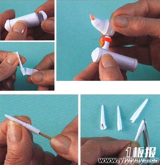 衍纸 卷纸 贵妇狗 2
