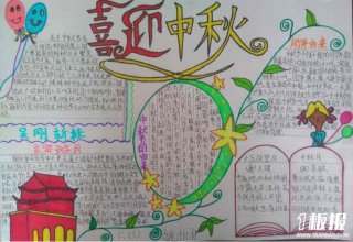 2018中秋节手抄报内容大全