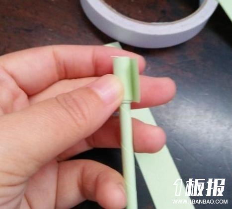 小彩纸怎么折雨伞