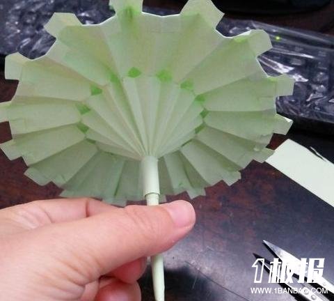 小彩纸怎么折雨伞