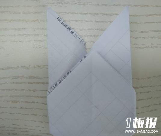 最简单小兔子折纸图解