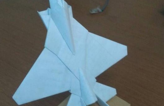 f14雄猫战斗机的折法
