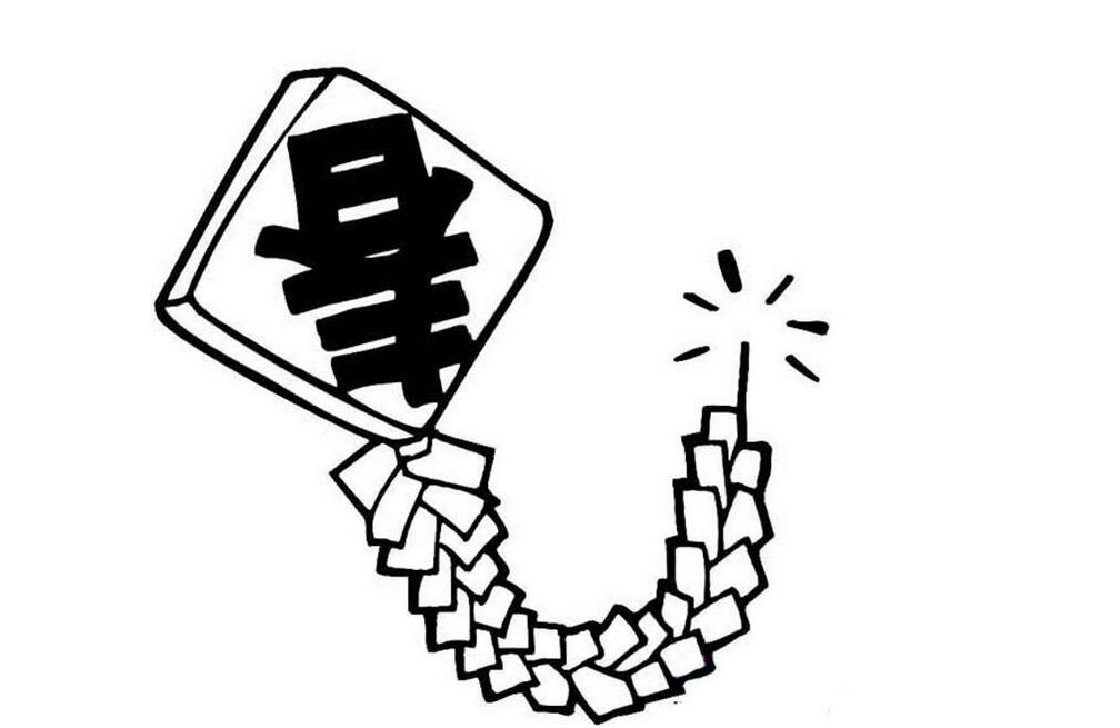 迎新年简笔画