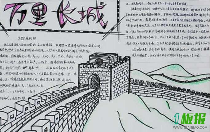 世界文化遗产手抄报六年级1