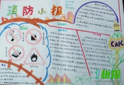 防火手抄报图片大全