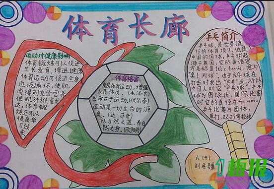 小学生体育节手抄报